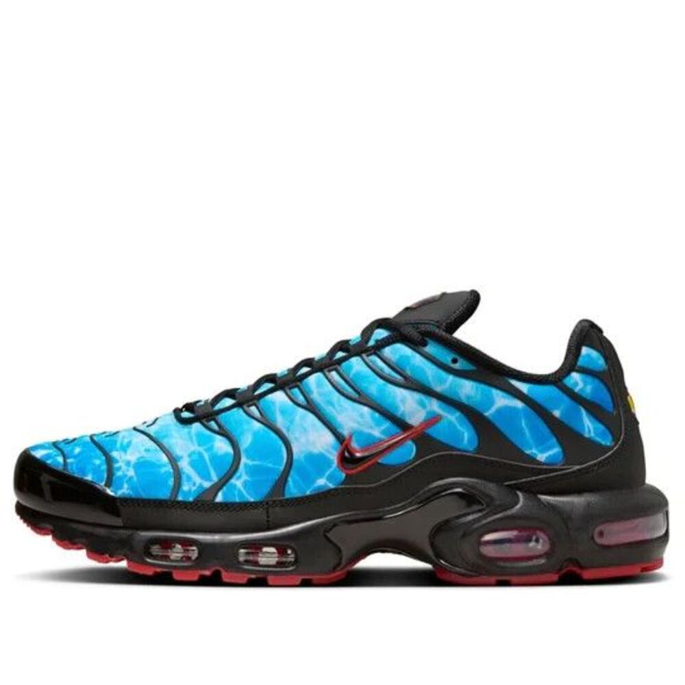 Nike Air Max Plus 'Shark Attack' Men Size 12 Blue Black Shoes HQ3824-001